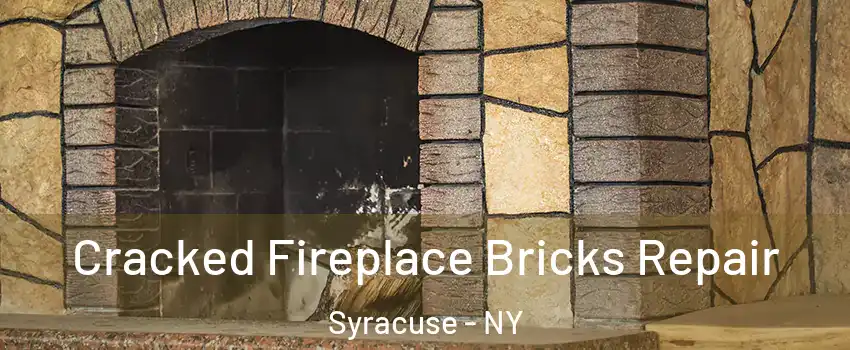  Cracked Fireplace Bricks Repair Syracuse - NY