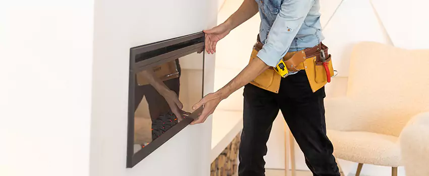Metal Fireplace Installation in Syracuse, New York
