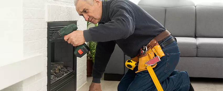 New Indoor Fireplace Installation in Syracuse, New York