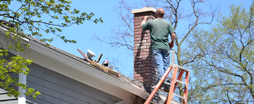 Vinyl and PVC Chimney Flashing Installation in Syracuse, NY