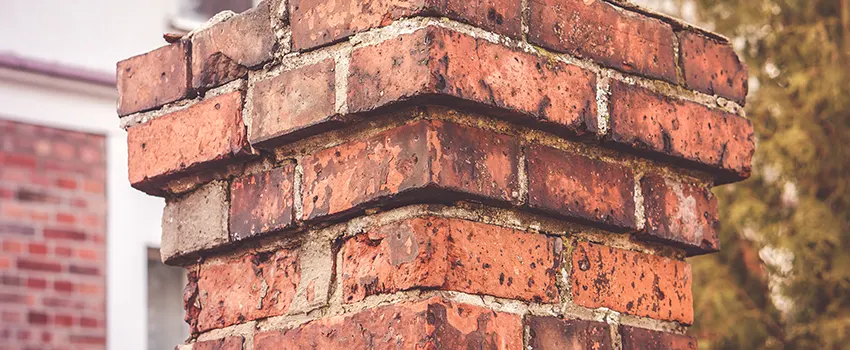 Cracked Chimney Bricks Repair Cost in Syracuse, New York