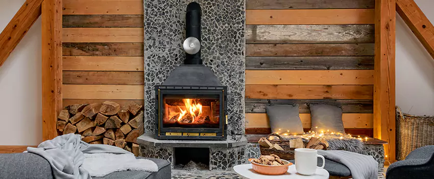 Thelin Hearth Products Direct Vent Gas Stove Fireplace Inspection in Syracuse, New York